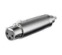 goobay 27455 - Adaptador XLR, macho a hembra XLR