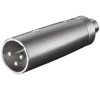 Goobay Adaptador XLR Macho a RCA Hembra Negro