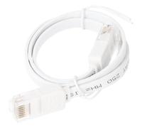 Goobay 2m RJ-45 Cat6 Cable - Cable de red (2 m, RJ-45, RJ-45, Blanco)