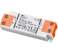 Goobay Transformador LED 30612 24 V DC 0,5–20 vatios para lámparas LED Naranja/Blanco