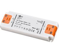 Goobay 30618 - Transformador LED 24 V DC de 0,5 hasta 50 vatios para lámparas LED, Naranja/Blanco