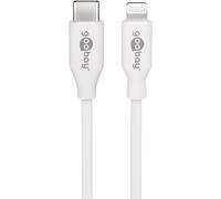 Goobay 39448 cable de conector lightning 2 m blanco