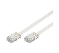 Goobay 3m rj-45 cable - cable de red (3 m, rj-45, rj-45, blanco)