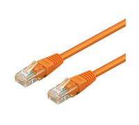 Goobay 3m rj-45 cable naranja - cable de red (3 m, rj-45, rj-45, naran