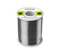 Goobay 40846 - Estaño para soldar sin plomo; ø 1,0 mm, 500 g de soldadura de marca respetuosa con el medio ambiente con un contenido de plata (Ag) de 0,3%