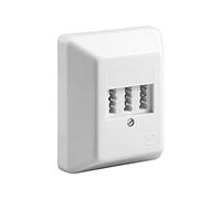 Goobay 43543 TAE-NFF - Caja de Montaje (3 Unidades, conexión roscada)