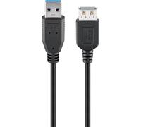 Goobay 43998 cable usb usb 3.2 gen 1 (3.1 gen 1) 1,8 m usb a negro