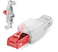 RJ45 44738 - Conector macho RJ45 Cat.6, sin herramientas y con protecci&oacut
