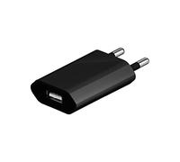 Goobay 44949 Adaptador de alimentación USB para Toma de Corriente - 1 A (5W) Fuente de alimentación USB compacta con electrónica de protección, Negro