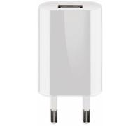 Goobay 44950 Adaptador de alimentación USB para Toma de Corriente - 1 A (5W) Fuente de alimentación USB compacta con electrónica de protección, Blanco