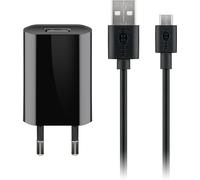 Goobay 44982 cargador de dispositivo móvil universal negro corriente