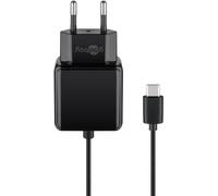 Goobay 45040 cargador de dispositivo móvil universal negro corriente