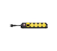 Extensión Quíntuple 3x 1.5mm con Protección Muelle IP44 + Interruptor (3 mts) - GOOBAY