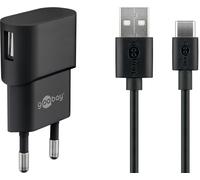 Goobay 45298 cargador de dispositivo móvil universal negro corriente