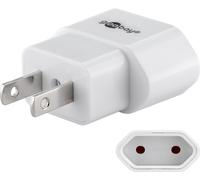 Goobay 45345 Adaptador de Red Color Blanco/Negro