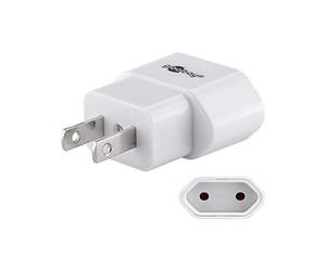 Goobay 45345 Adaptador de Red Color Blanco/Negro