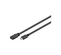 Goobay 45393 - Cable USB (1 m, USB C, USB C, 3.1 (3.1 Gen 1), 5000 Mbit/s, Negro)