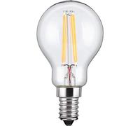 goobay 45621 Bombilla LED E14 / Bombilla mini-globo LED para casquillo E14 / 4 vatios corresponden a una bombilla incandescente de 39 vatios/Consumo 4 kWh/1000 h/Lámpara blanca cálida