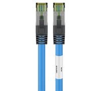 Goobay 45661 cable de red azul 3 m cat8.1 s/ftp (s-stp)