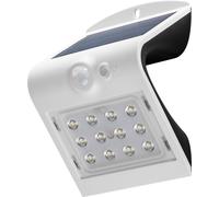 Goobay Aplique Solar LED con Detector de Movimiento, 1.5 W, Blanco, 7.9x12x9.6 cm
