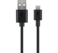 Goobay 46800 cable usb usb 2.0 1 m usb a usb b negro