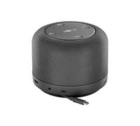 Goobay 49986 Altavoces, estación de carga Qi y Hub Multipuerto USB-C en uno - incl. Power Delivery con 100W, Lector de tarjetas, 4K HDMI + VGA, Ethernet