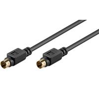 Goobay 50059 cable s-vídeo 5 m s-video (4-pin) negro