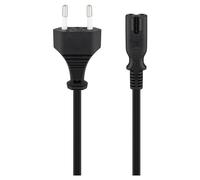 ADC 150 SW - Cable de alimentación, euroconector, 1,5 m, negro, C7