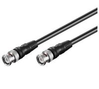 Wentronic AVK 176-1000 Cable de audio y vídeo, 10 m, enchufe BNC a enchufe BNC
