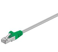 Goobay 50187 cable de red verde, gris 2 m cat5e f/utp (ftp)
