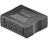 Goobay Adaptador de Empalme Scart Hembra/Hembra Negro