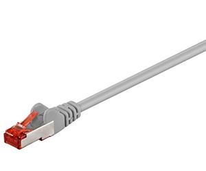 Goobay 50889 CAT 6 - Cable de enlace, S/FTP (PiMF), color gris 5 m