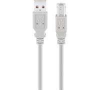 Goobay 50953 cable usb usb 2.0 1,8 m usb a usb b gris