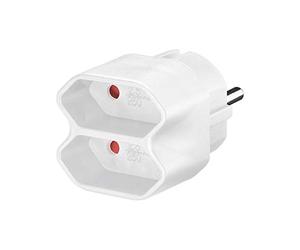Goobay 51000 adaptador e inversor de corriente Blanco - Fuente de alimentación (Blanco)