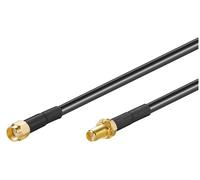 Goobay 51677 cable coaxial lmr195 3 m rp-sma negro