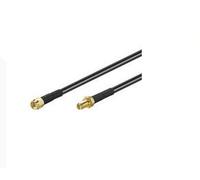 Goobay 51678 cable coaxial lmr195 5 m rp-sma negro