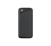 Goobay 53939 QC 3.0 Powerbank 20.000 mAh con función de Carga rápida/Batería Externa/Bateria Portatil para iPhone/Android / 4 Puertos de USB-A, USB-C, Micro-USB, QC 3.0.