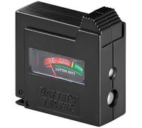 Goobay 54020 Probador de batería para AAA, AA, C, D, 9 V, N y células de botón