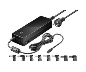 Goobay 55004 adaptador e inversor de corriente interior 134,5 w negro