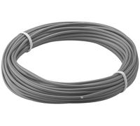 Kupferlitze isoliert, 10m, 1x0,14mm, grau 10m grau