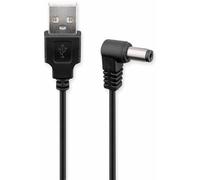 GOOBAY 55158 - Conector USB a a conector macho de 2,1mm dc de 1,0 m