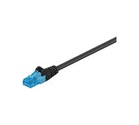 Goobay 55412 "Cat 6 A" Patch Cable, U/UTP, 10 m, Color Negro