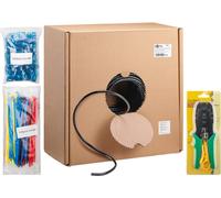 Goobay 55441 cable de red negro 305 m cat6 u/utp (utp)