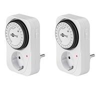 GOOBAY 55538 - Temporizador, analógico, interior, 2 unidades
