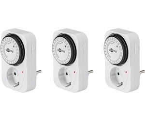 Goobay 55539 contador eléctrico blanco temporizador diario