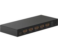 Goobay 58490 conmutador hdmi 4 entradas 1 salida mando a distancia con