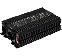 Goobay 58884 adaptador e inversor de corriente universal 1500 w negro