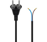 Goobay 58913 cable de transmisión negro 7,5 m enchufe tipo c