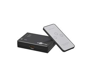Goobay 58981 Conmutador HDMI (Negro