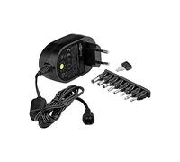 Goobay 59034 5 V - 15 V Universal de Fuente, 1,8 m, Color Negro